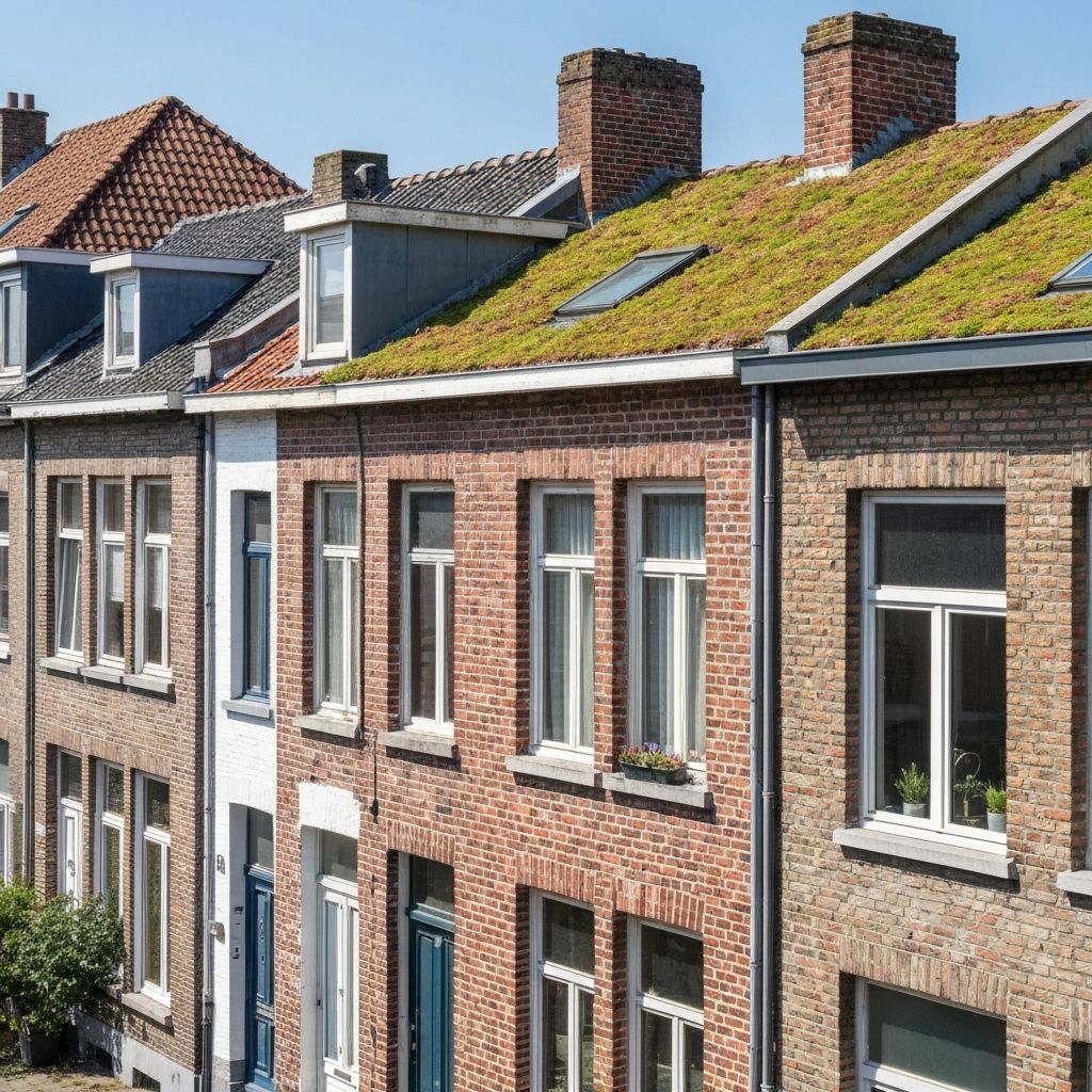 Extensief groendak Antwerpen
